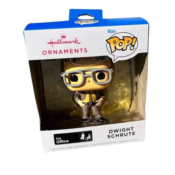 NEW Hallmark THE OFFICE - Dwight Schrute  - FUNKO POP! Fun Christmas Ornament - Picture 4 of 10